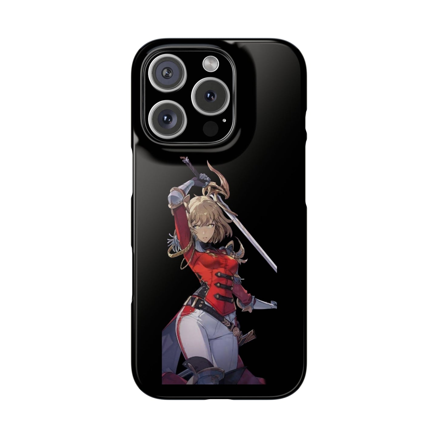 Cha Hae-in Phone Case, Solo Leveling Phone Case, Unique Phone Cover, Gift for Gamers, Cosplay Phone Case, Stylish Mobile Accessory,