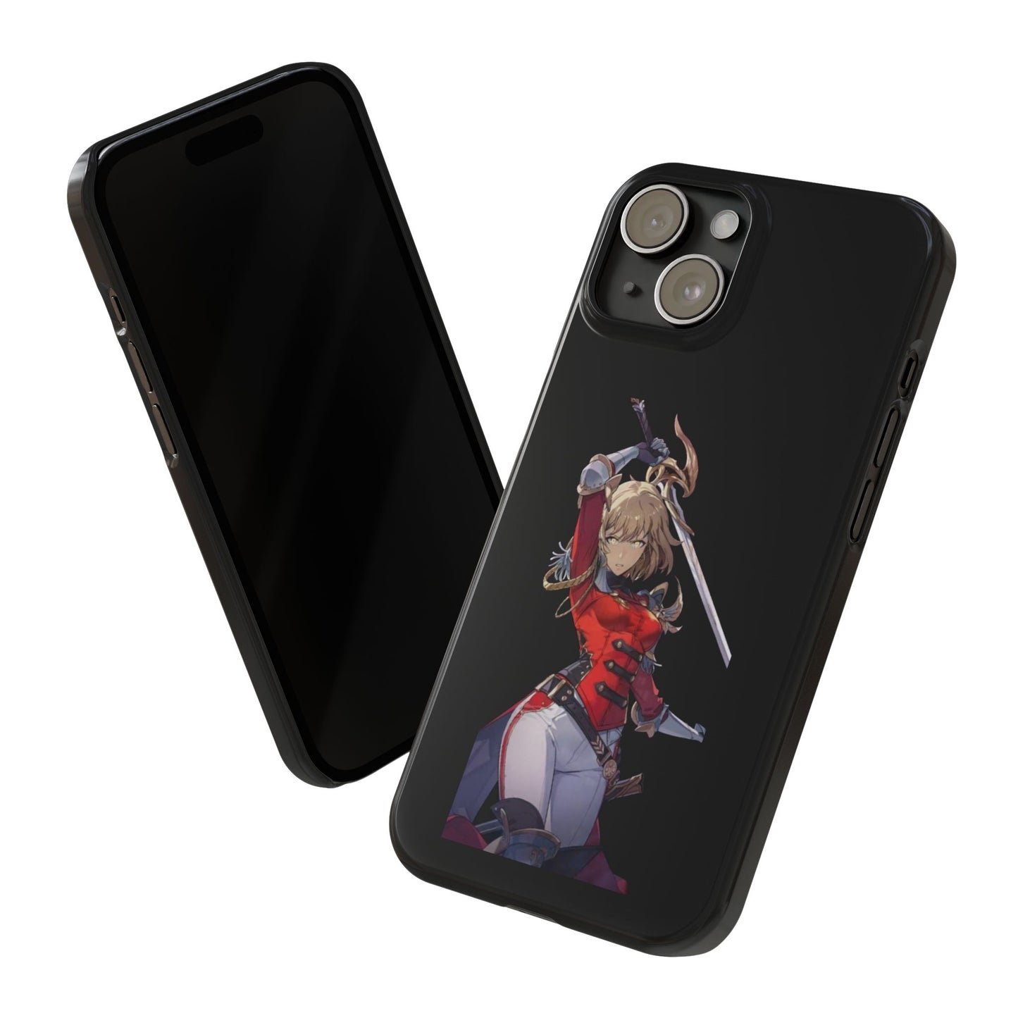 Cha Hae-in Phone Case, Solo Leveling Phone Case, Unique Phone Cover, Gift for Gamers, Cosplay Phone Case, Stylish Mobile Accessory,