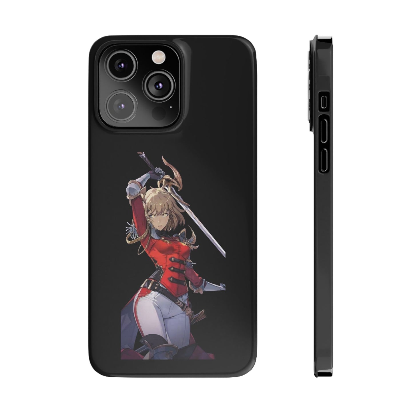 Cha Hae-in Phone Case, Solo Leveling Phone Case, Unique Phone Cover, Gift for Gamers, Cosplay Phone Case, Stylish Mobile Accessory,