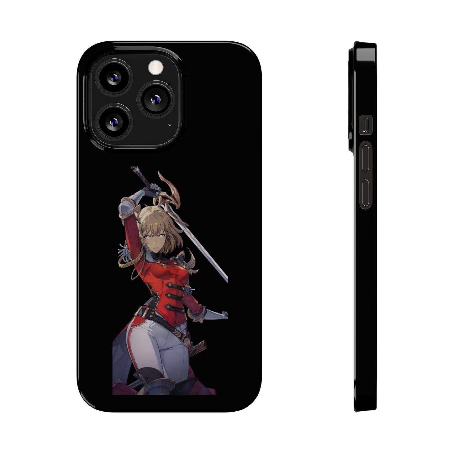 Cha Hae-in Phone Case, Solo Leveling Phone Case, Unique Phone Cover, Gift for Gamers, Cosplay Phone Case, Stylish Mobile Accessory,