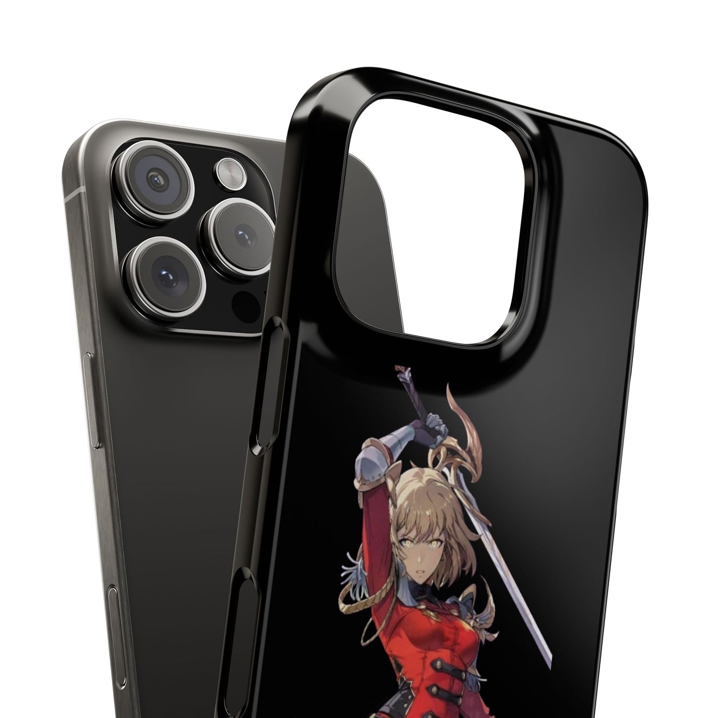Cha Hae-in Phone Case, Solo Leveling Phone Case, Unique Phone Cover, Gift for Gamers, Cosplay Phone Case, Stylish Mobile Accessory,