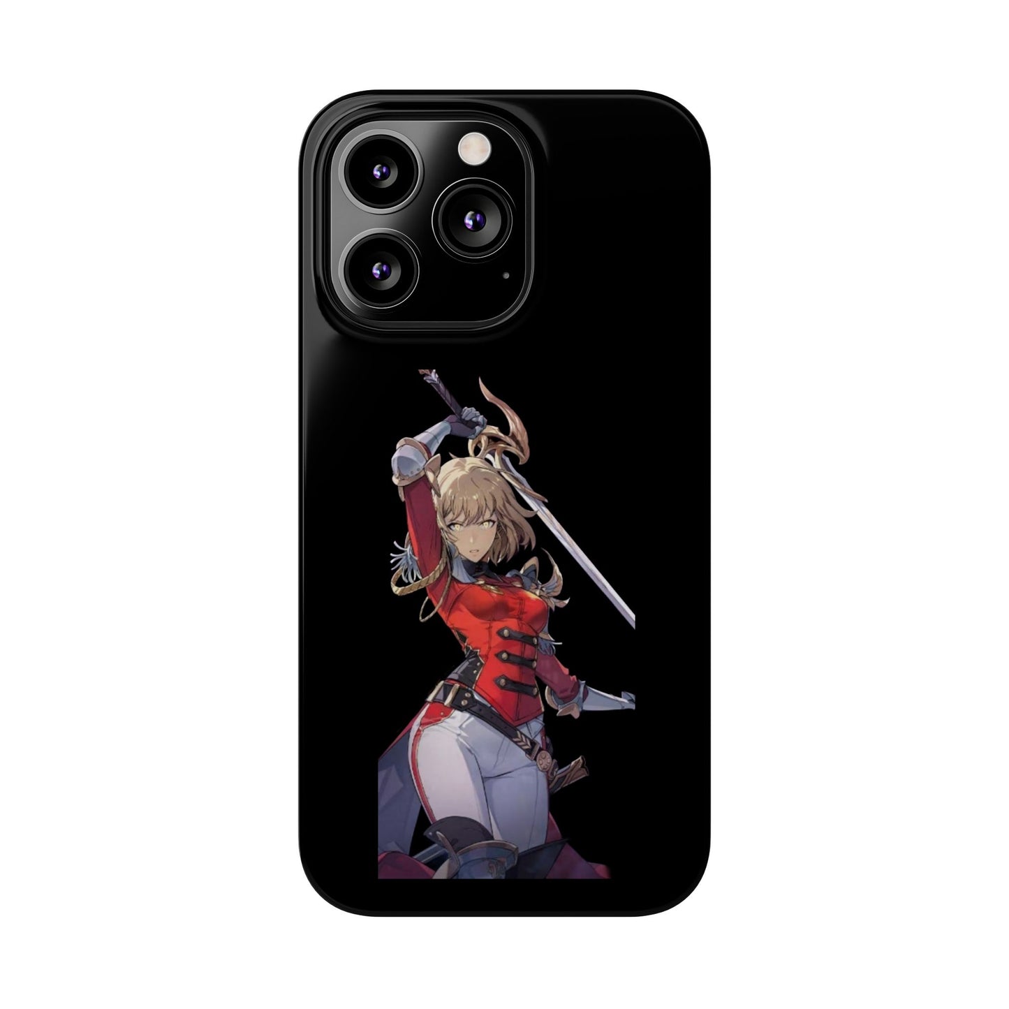 Cha Hae-in Phone Case, Solo Leveling Phone Case, Unique Phone Cover, Gift for Gamers, Cosplay Phone Case, Stylish Mobile Accessory,