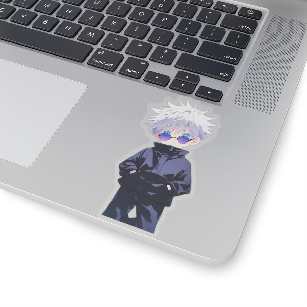 Chibi Gojo Satoru Kiss-Cut Stickers, Jujutsu Kaisen Anime Cute Art for Laptop and Water Bottle, Aesthetic Decor for Gifts
