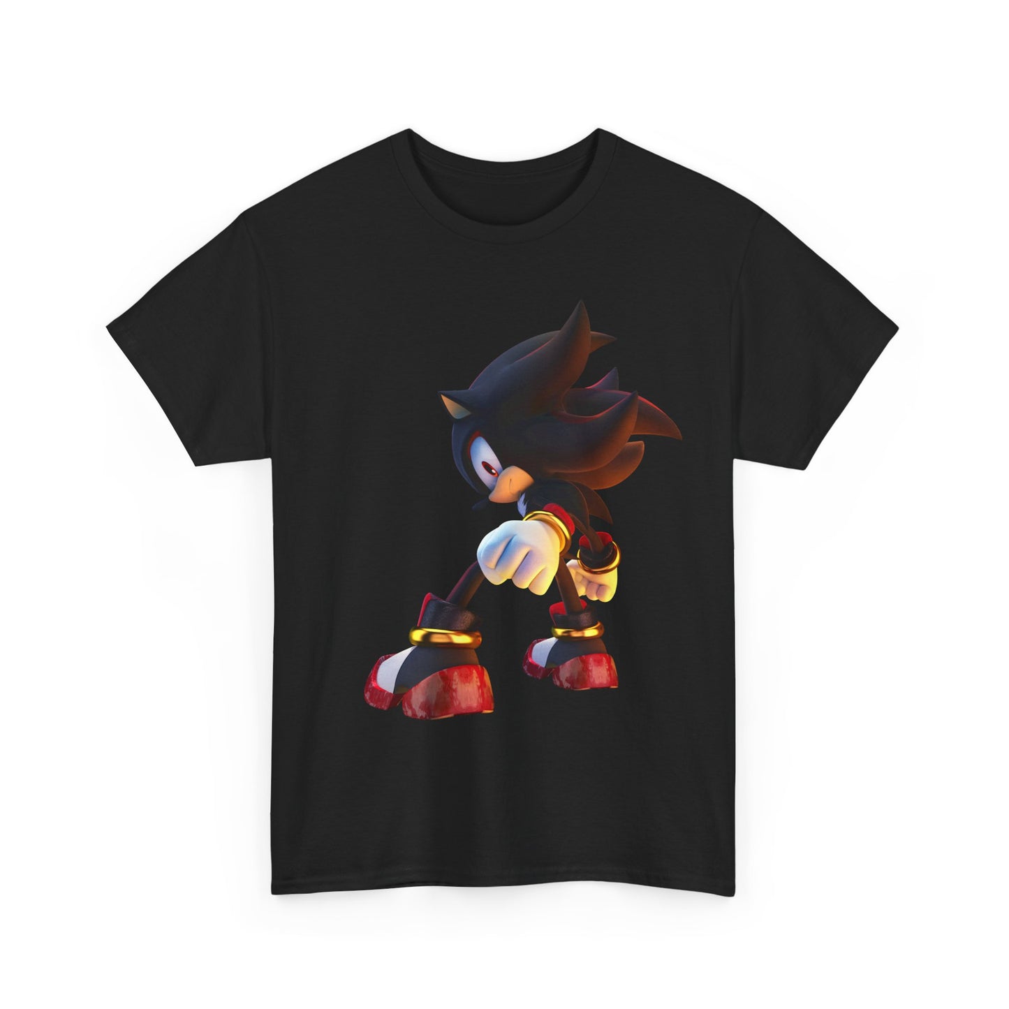Shadow the Hedgehog t-shirt, cool Sonic graphic tee, premium Shadow print shirt, ultimate life form shirt, black cotton Shadow t-shirt