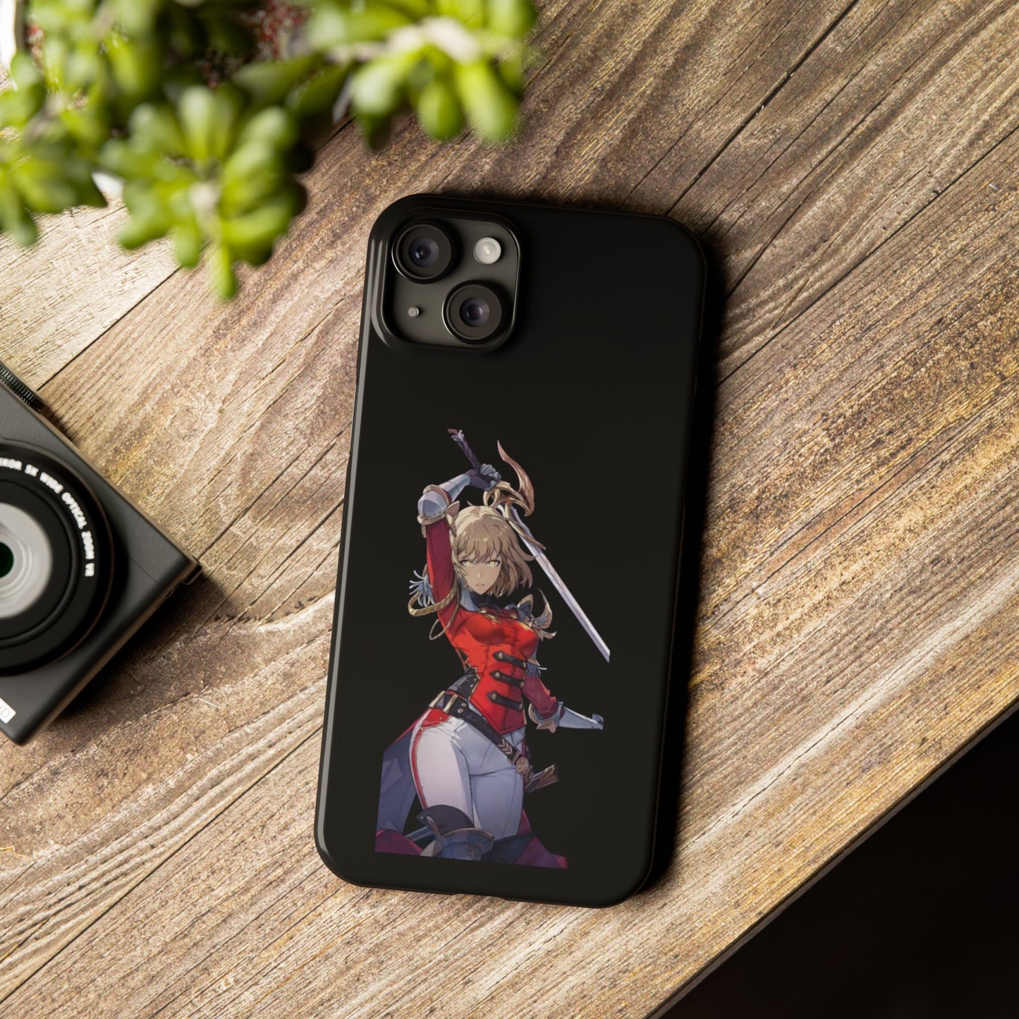 Cha Hae-in Phone Case, Solo Leveling Phone Case, Unique Phone Cover, Gift for Gamers, Cosplay Phone Case, Stylish Mobile Accessory,