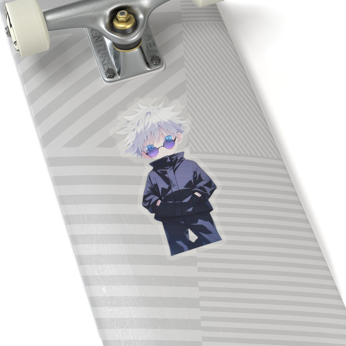 Chibi Gojo Satoru Kiss-Cut Stickers, Jujutsu Kaisen Anime Cute Art for Laptop and Water Bottle, Aesthetic Decor for Gifts
