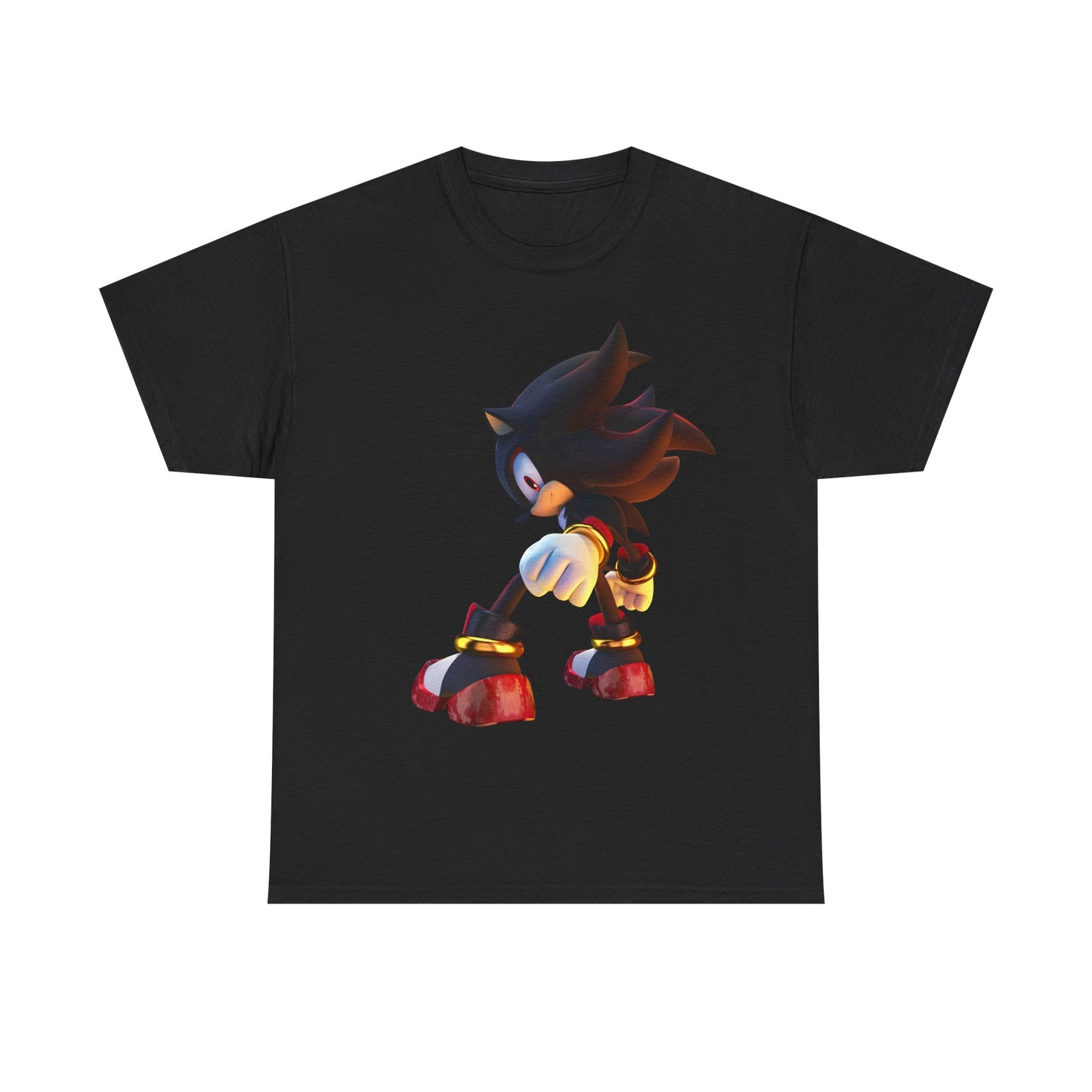 Shadow the Hedgehog t-shirt, cool Sonic graphic tee, premium Shadow print shirt, ultimate life form shirt, black cotton Shadow t-shirt