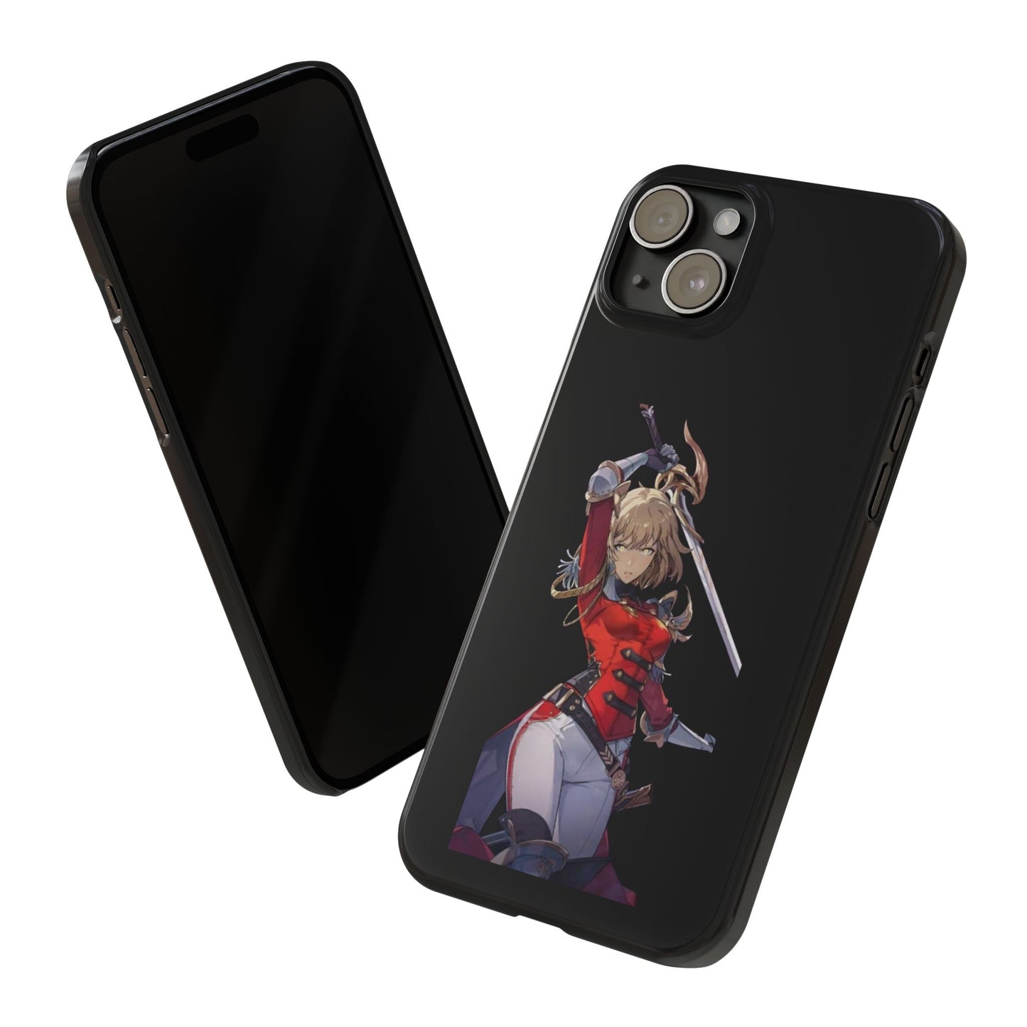 Cha Hae-in Phone Case, Solo Leveling Phone Case, Unique Phone Cover, Gift for Gamers, Cosplay Phone Case, Stylish Mobile Accessory,
