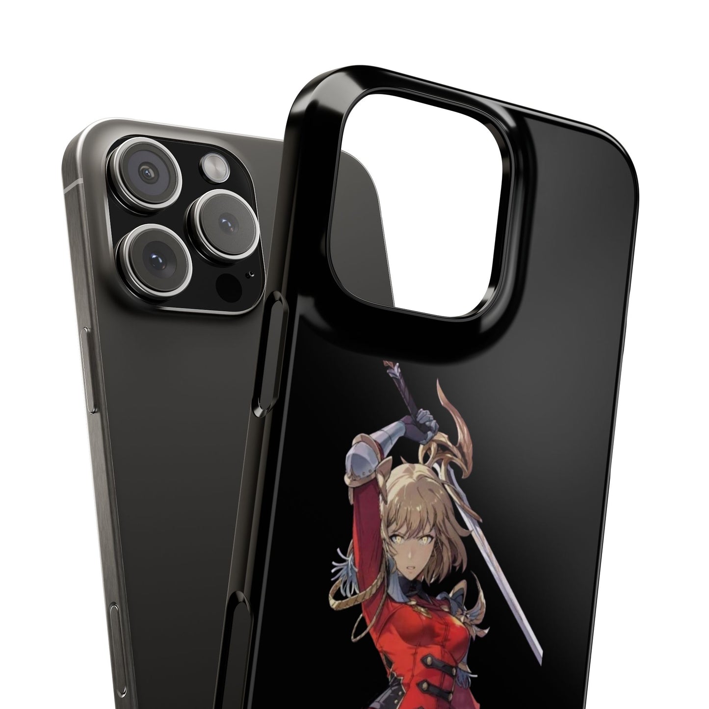 Cha Hae-in Phone Case, Solo Leveling Phone Case, Unique Phone Cover, Gift for Gamers, Cosplay Phone Case, Stylish Mobile Accessory,
