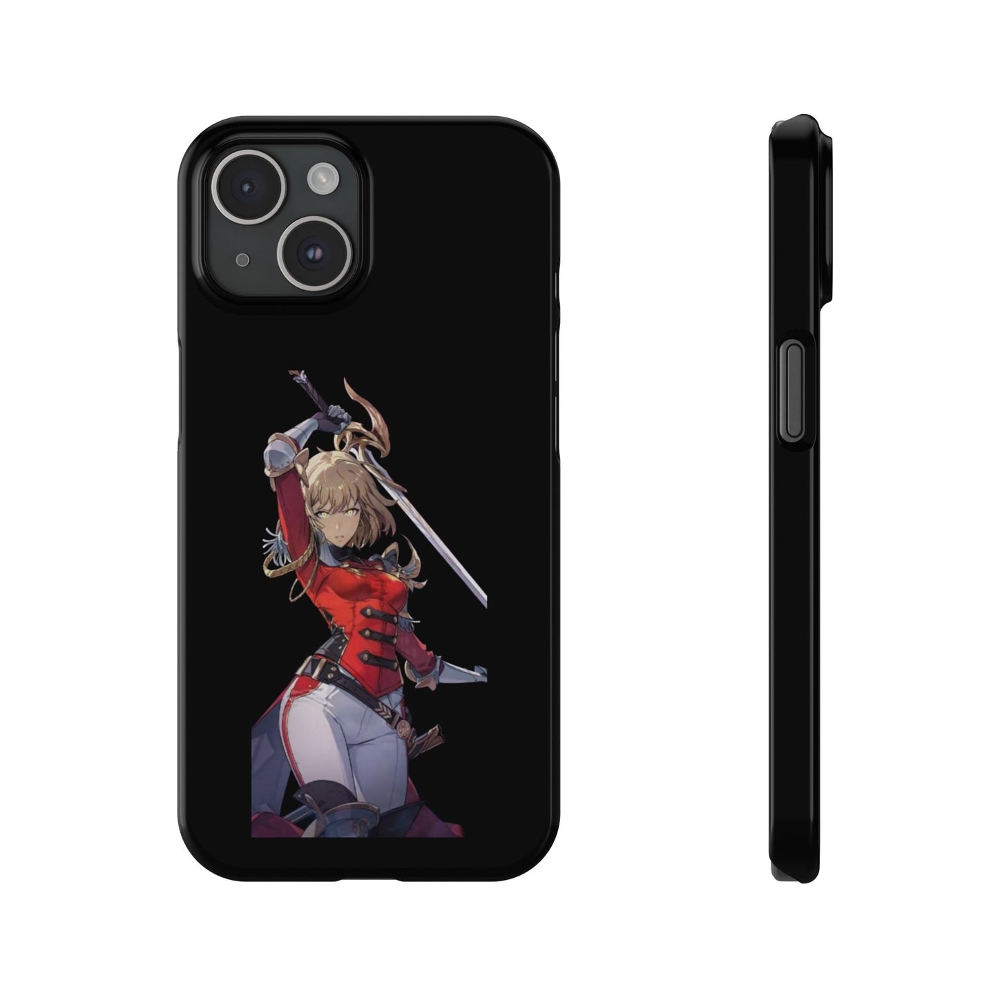 Cha Hae-in Phone Case, Solo Leveling Phone Case, Unique Phone Cover, Gift for Gamers, Cosplay Phone Case, Stylish Mobile Accessory,