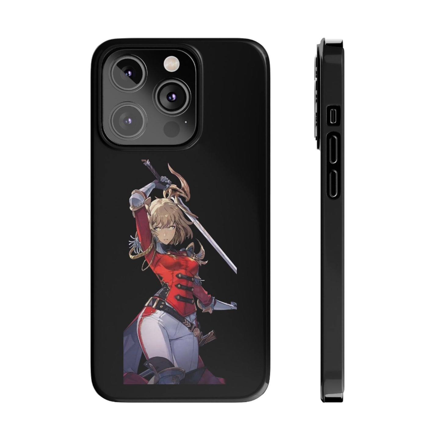 Cha Hae-in Phone Case, Solo Leveling Phone Case, Unique Phone Cover, Gift for Gamers, Cosplay Phone Case, Stylish Mobile Accessory,