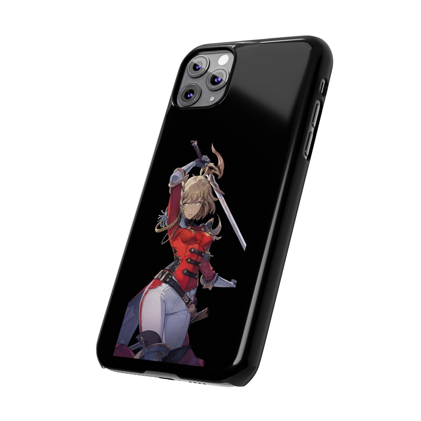 Cha Hae-in Phone Case, Solo Leveling Phone Case, Unique Phone Cover, Gift for Gamers, Cosplay Phone Case, Stylish Mobile Accessory,