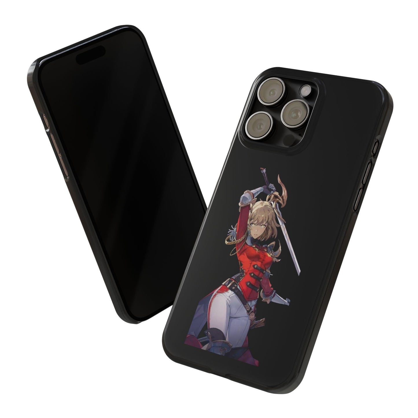 Cha Hae-in Phone Case, Solo Leveling Phone Case, Unique Phone Cover, Gift for Gamers, Cosplay Phone Case, Stylish Mobile Accessory,