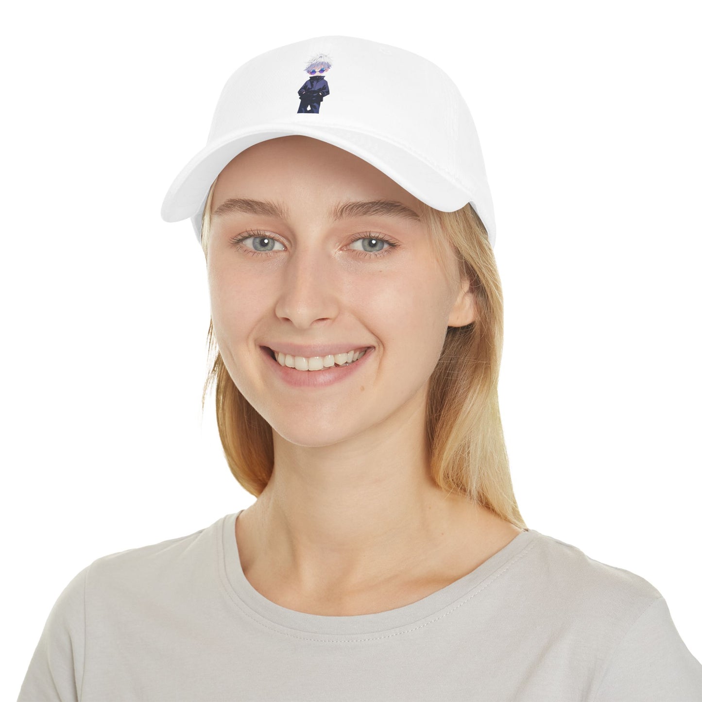 Satoru Gojo Anime Baseball Cap, Jujutsu Kaisen Low Profile Hat, Gift for Anime Fans, Trendy Streetwear Accessory, Outdoor Sports Cap
