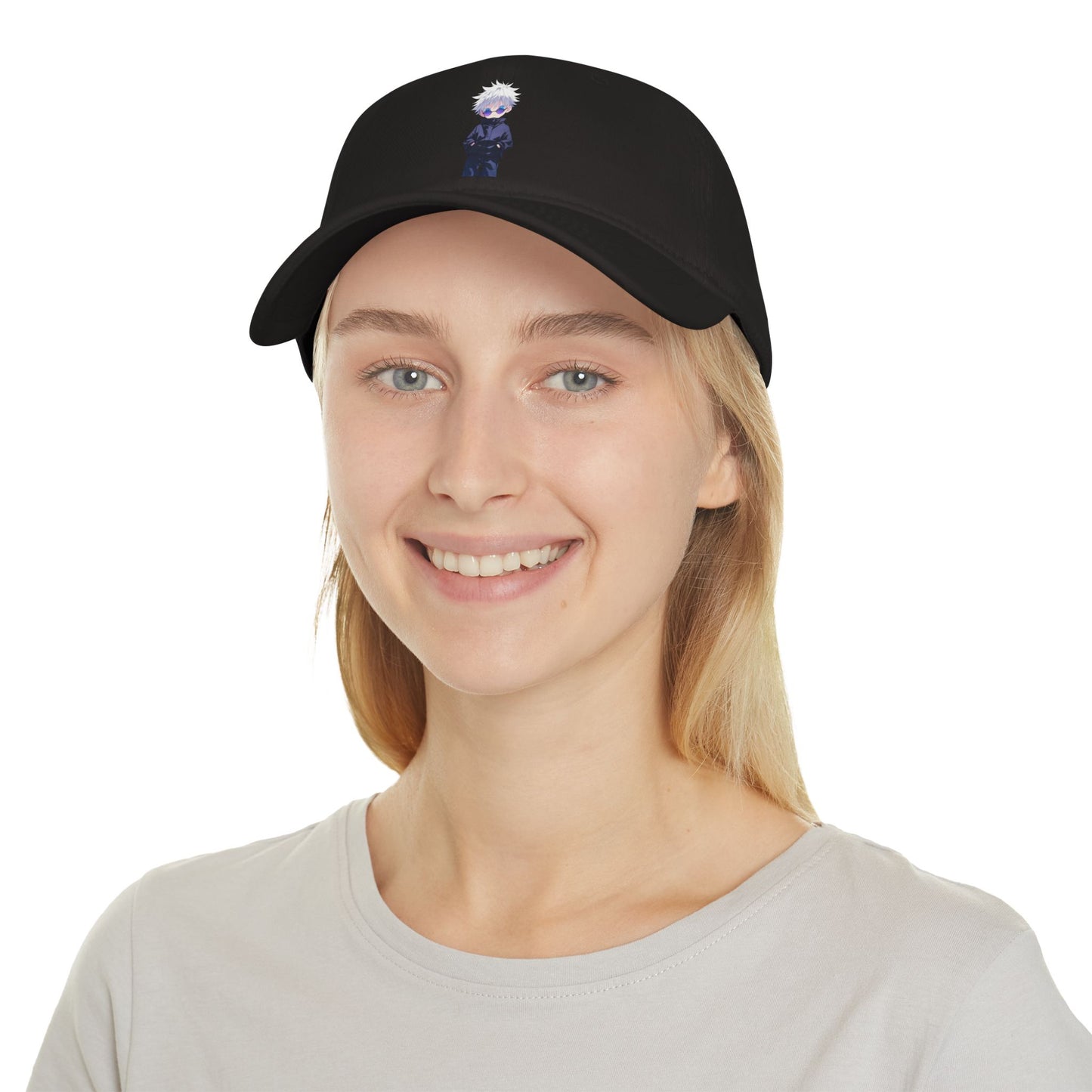 Satoru Gojo Anime Baseball Cap, Jujutsu Kaisen Low Profile Hat, Gift for Anime Fans, Trendy Streetwear Accessory, Outdoor Sports Cap