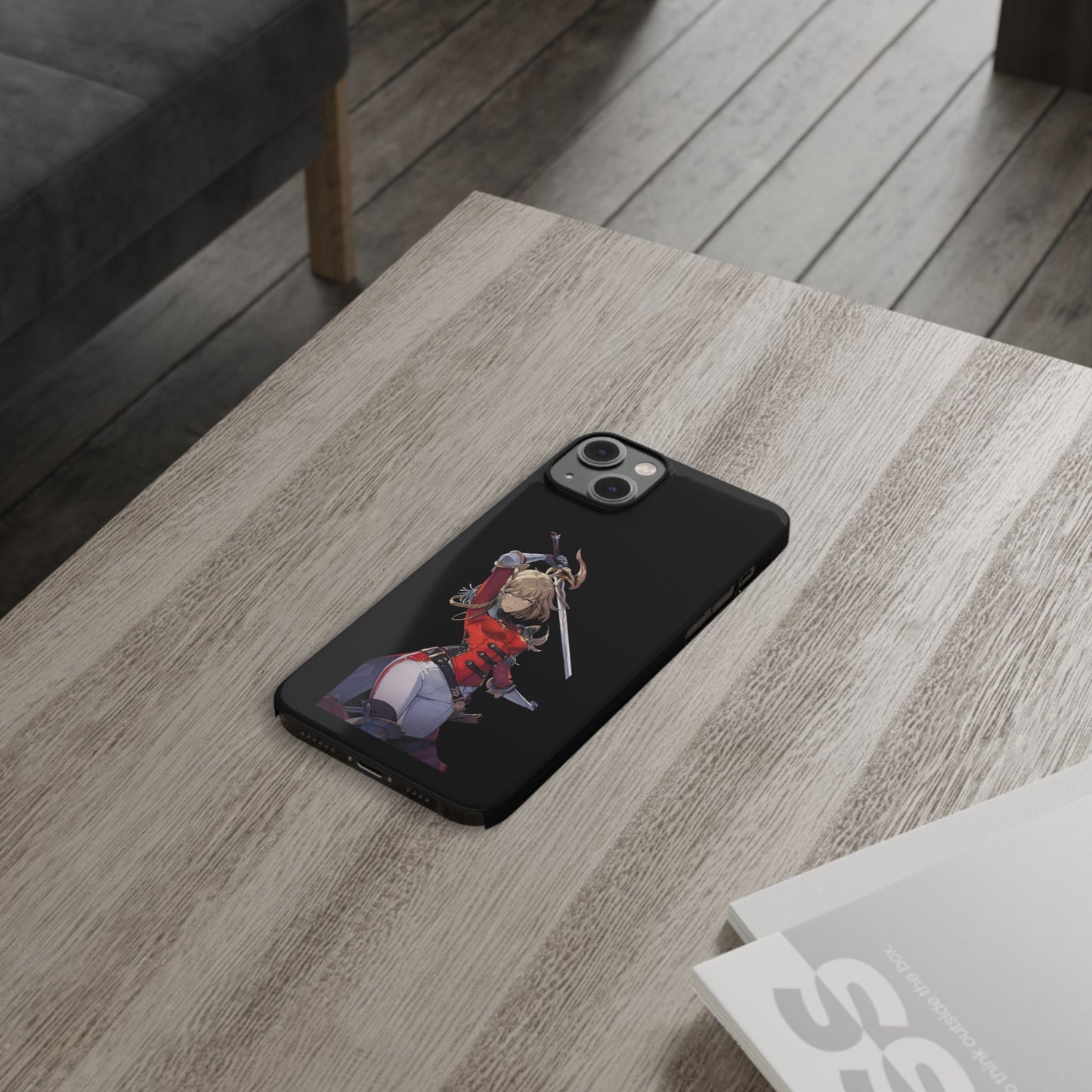 Cha Hae-in Phone Case, Solo Leveling Phone Case, Unique Phone Cover, Gift for Gamers, Cosplay Phone Case, Stylish Mobile Accessory,