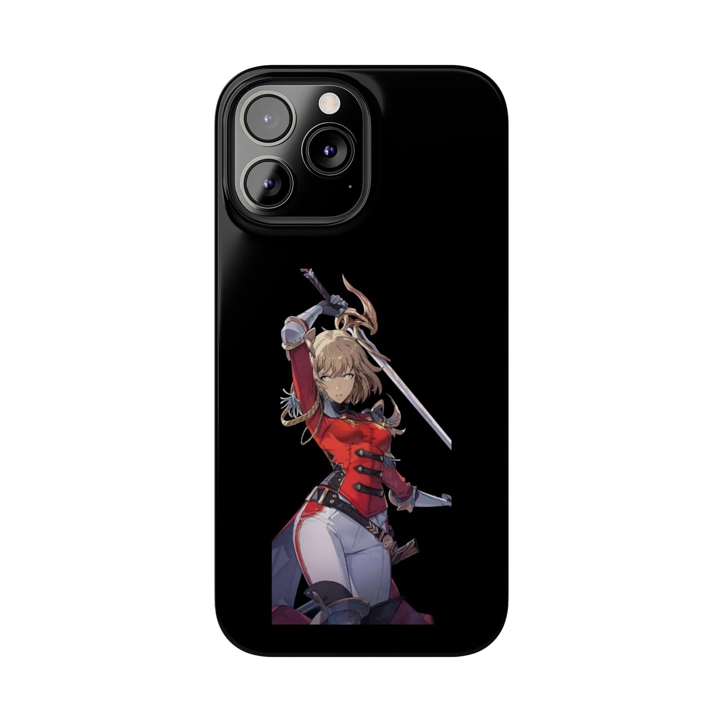 Cha Hae-in Phone Case, Solo Leveling Phone Case, Unique Phone Cover, Gift for Gamers, Cosplay Phone Case, Stylish Mobile Accessory,