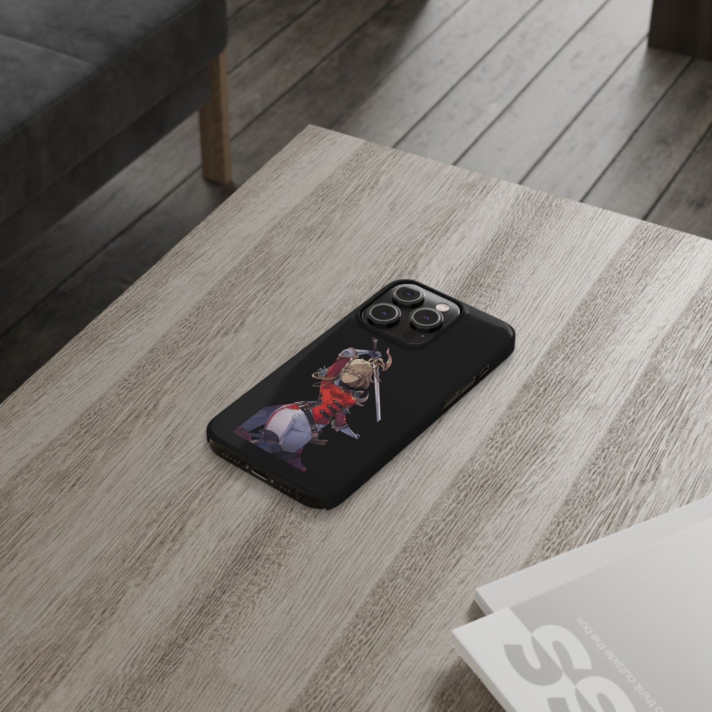 Cha Hae-in Phone Case, Solo Leveling Phone Case, Unique Phone Cover, Gift for Gamers, Cosplay Phone Case, Stylish Mobile Accessory,