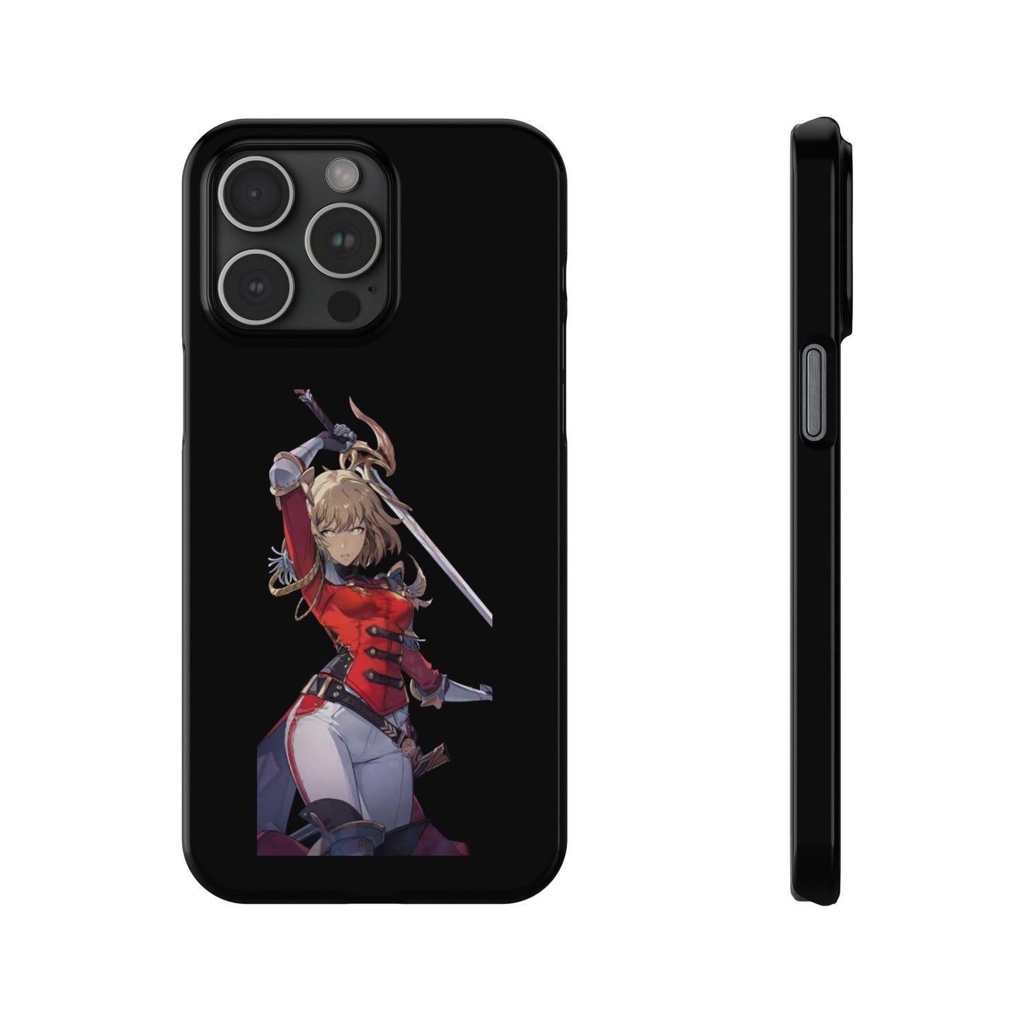 Cha Hae-in Phone Case, Solo Leveling Phone Case, Unique Phone Cover, Gift for Gamers, Cosplay Phone Case, Stylish Mobile Accessory,