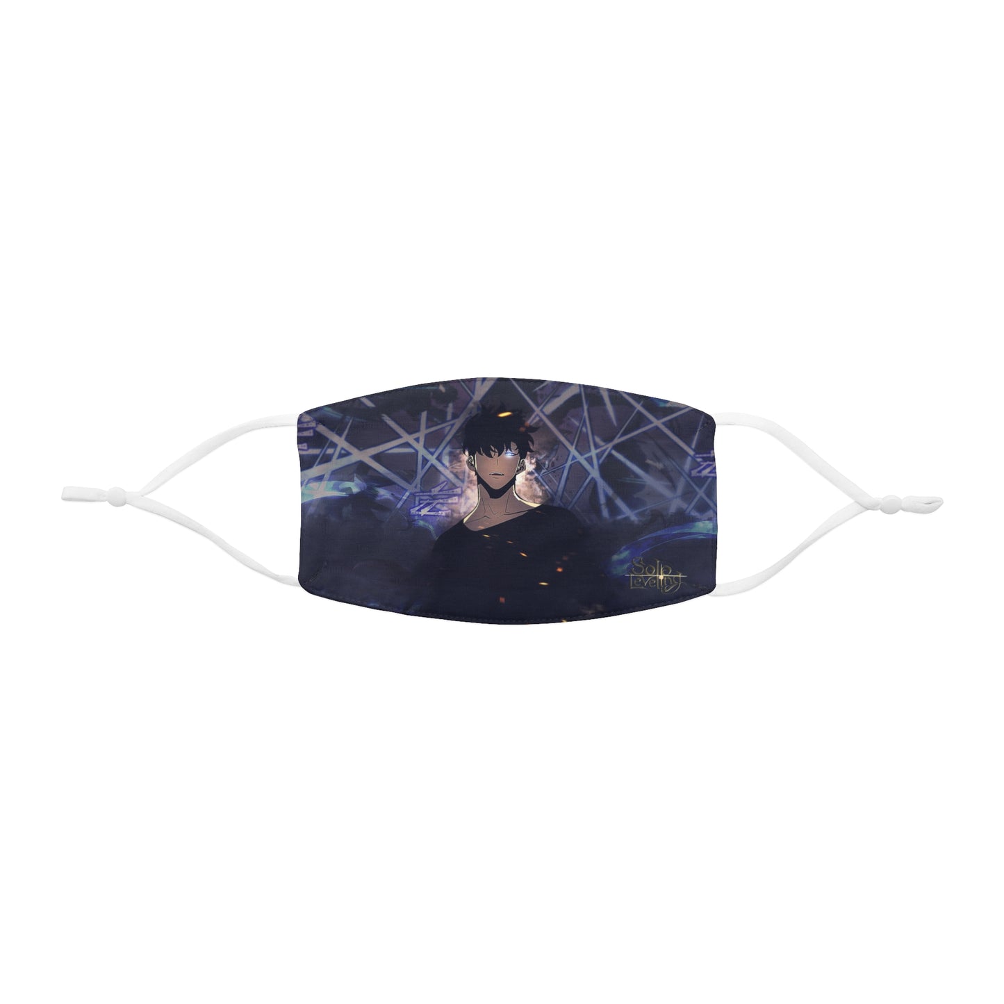 Sung Jinwoo Face Mask, Breathable Mask for Comfort, Unique Gift for Fans, Solo Leveling Festival Apparel, Anime-Inspired Mask