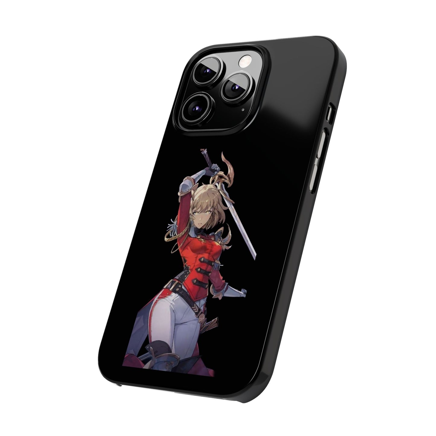 Cha Hae-in Phone Case, Solo Leveling Phone Case, Unique Phone Cover, Gift for Gamers, Cosplay Phone Case, Stylish Mobile Accessory,
