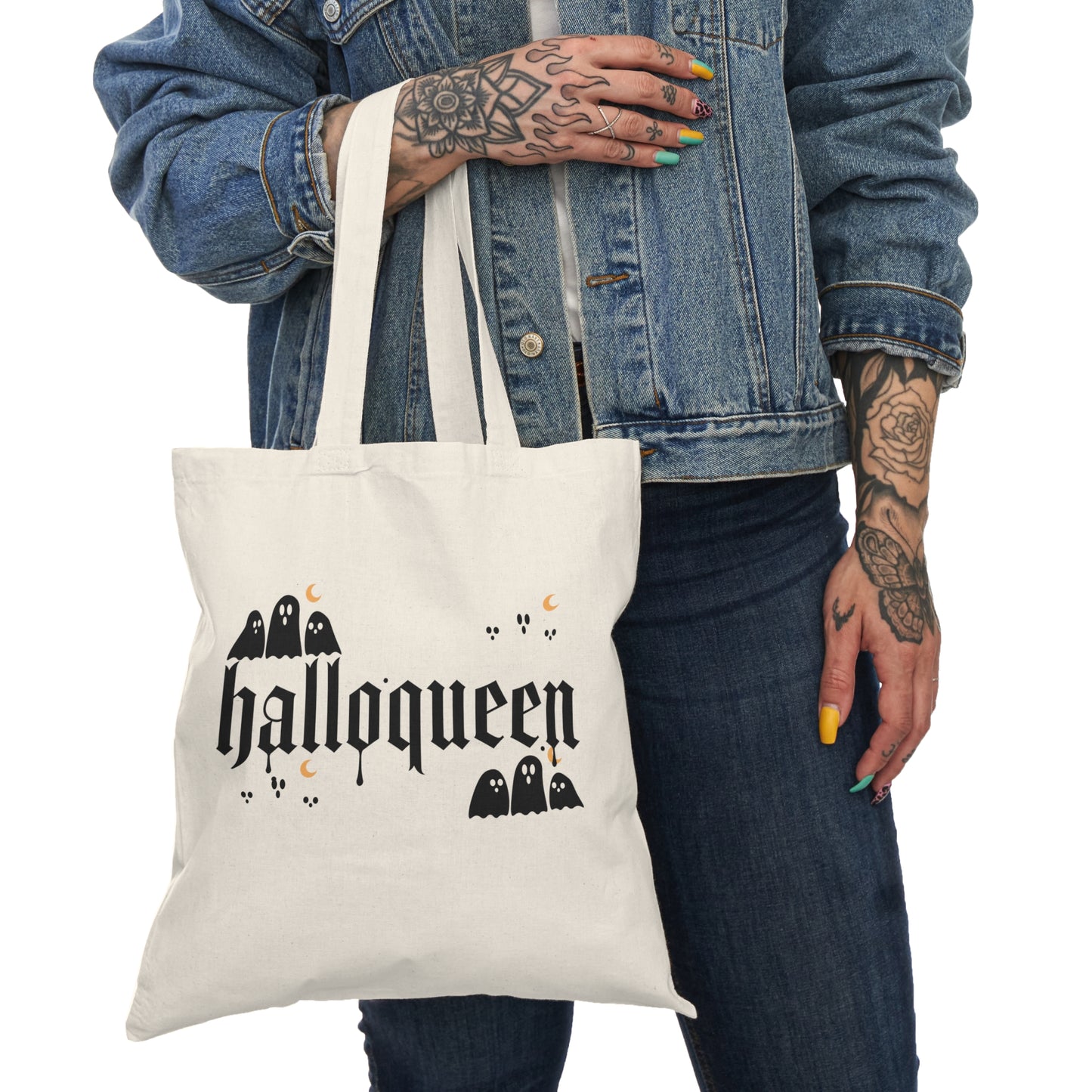 Halloween Bag, Custom Halloween bag, Halloqueen, Spooky Season, Personalized Halloween bag, Gift for Halloween