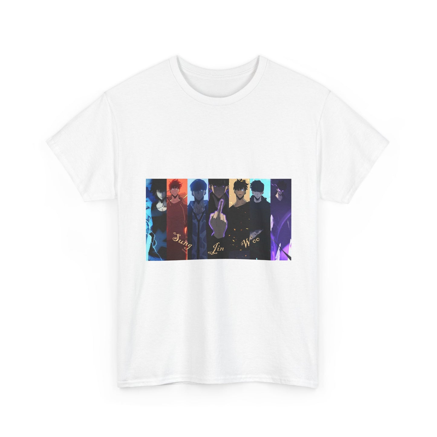 Sung JinWoo T-Shirt, Solo Leveling | Premium Ethical Cotton Tee for Anime Fans, Anime Shirt, Manga Graphic Tee, Unisex Apparel, Kpop