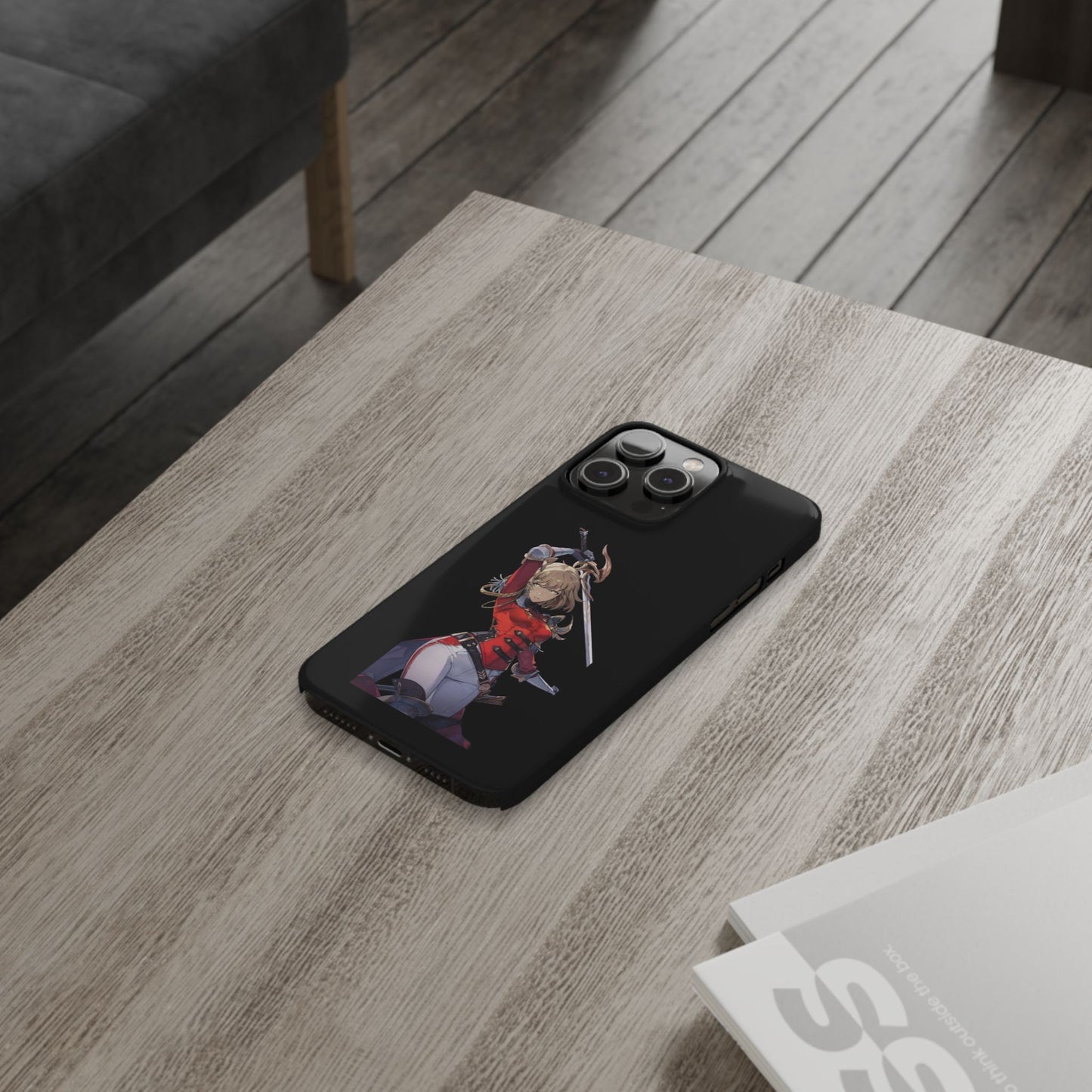Cha Hae-in Phone Case, Solo Leveling Phone Case, Unique Phone Cover, Gift for Gamers, Cosplay Phone Case, Stylish Mobile Accessory,