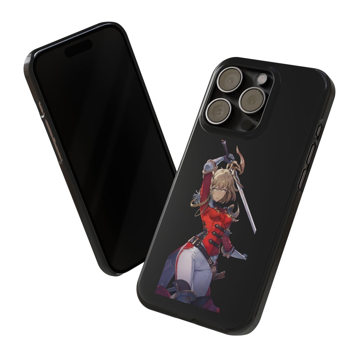 Cha Hae-in Phone Case, Solo Leveling Phone Case, Unique Phone Cover, Gift for Gamers, Cosplay Phone Case, Stylish Mobile Accessory,
