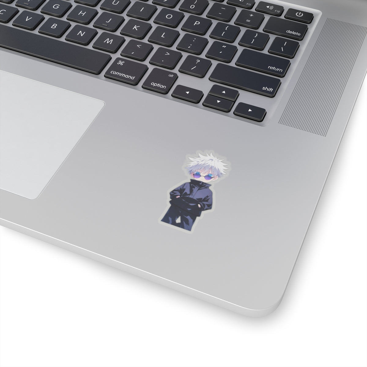 Chibi Gojo Satoru Kiss-Cut Stickers, Jujutsu Kaisen Anime Cute Art for Laptop and Water Bottle, Aesthetic Decor for Gifts