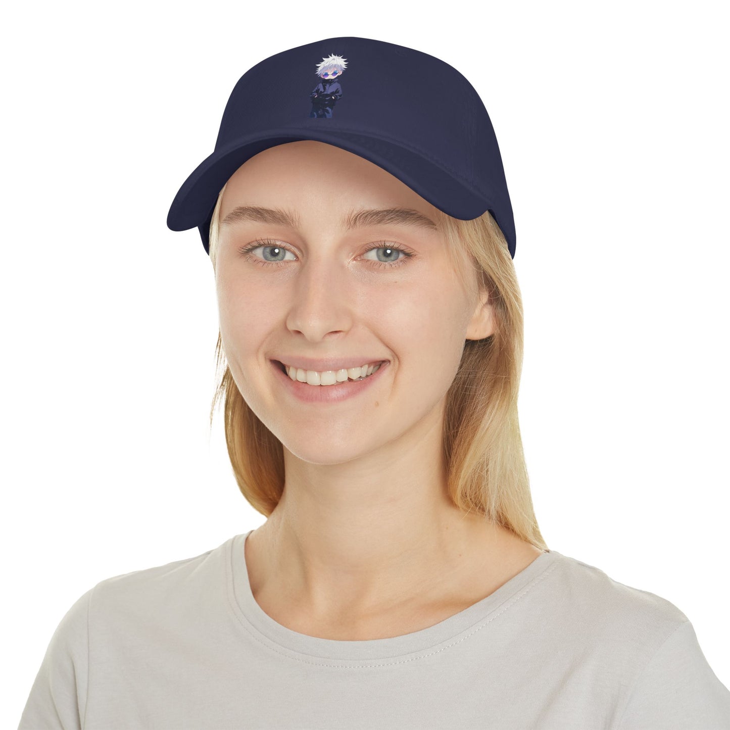 Satoru Gojo Anime Baseball Cap, Jujutsu Kaisen Low Profile Hat, Gift for Anime Fans, Trendy Streetwear Accessory, Outdoor Sports Cap