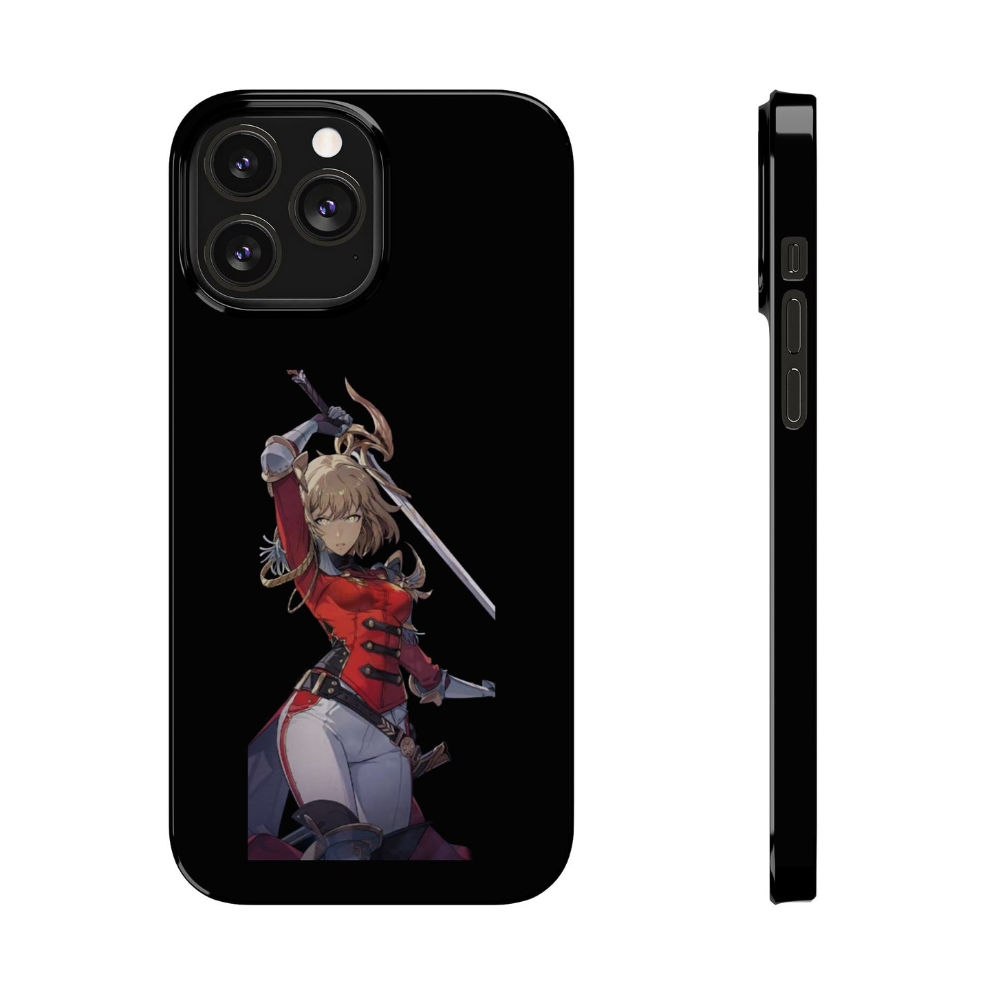 Cha Hae-in Phone Case, Solo Leveling Phone Case, Unique Phone Cover, Gift for Gamers, Cosplay Phone Case, Stylish Mobile Accessory,