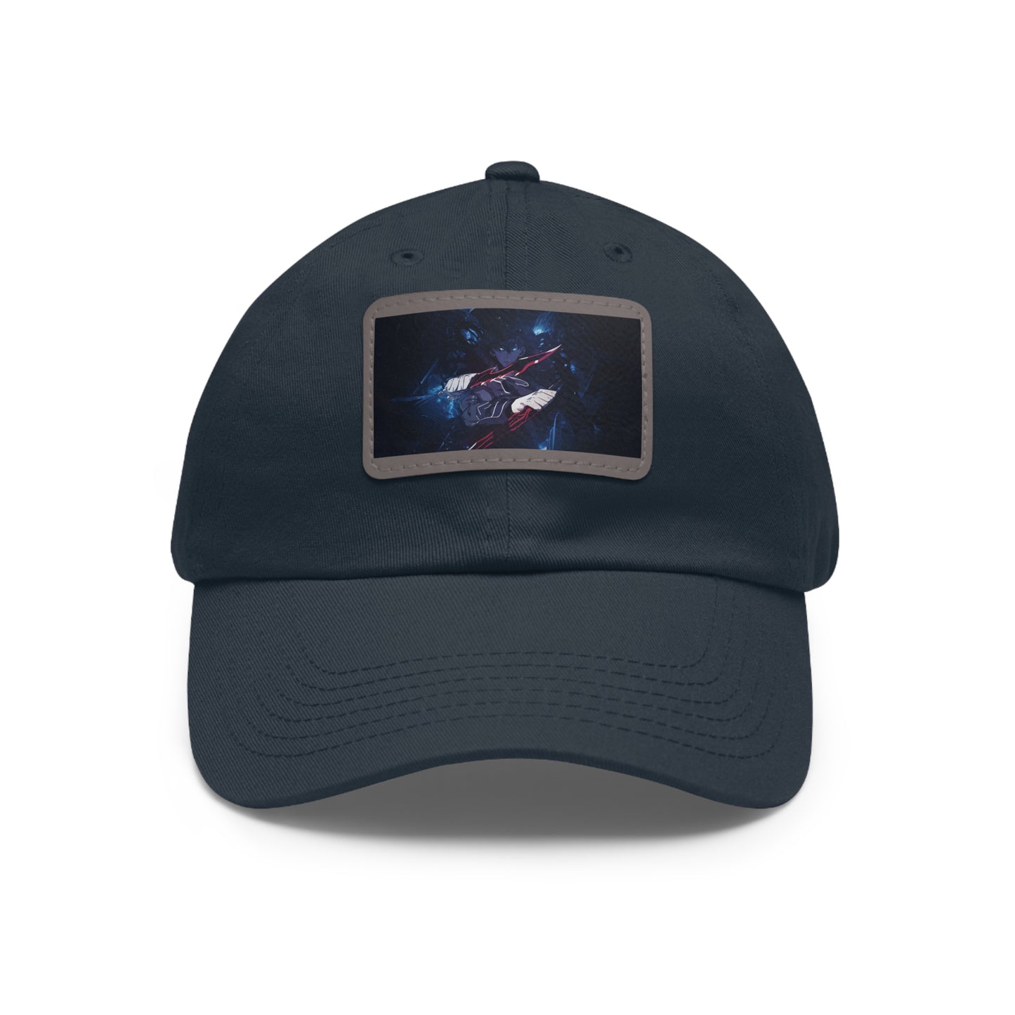 Sung Jin-Woo Cap, Solo Leveling, Leather Patch, Casual Cap for Dads | Gift for Father's Day, Birthday, Stylish Unisex Everyday Style