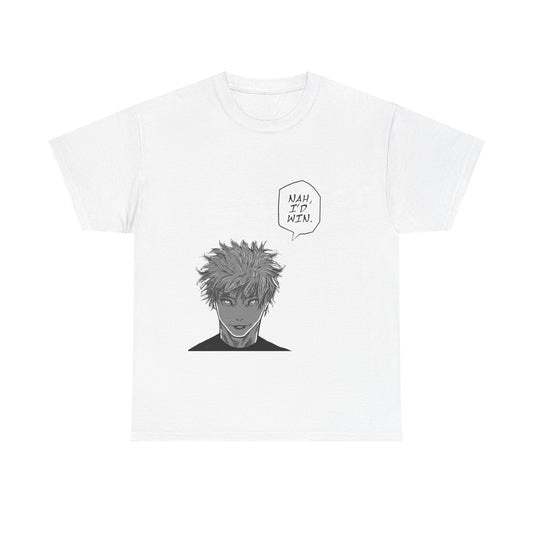 Jujutsu Kaisen T-shirt, Unisex Heavy Cotton Tee, Satoru Gojo Graphic Tee, Casual Streetwear, Manga Lover Shirt, Gift for