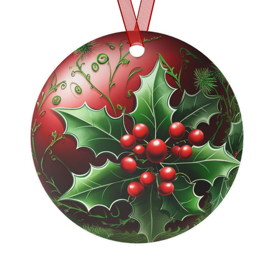 Metal Ornaments, Christmas Ornament, Christmas gift, Custom Christmas Gift, Metal Christmas tree gift
