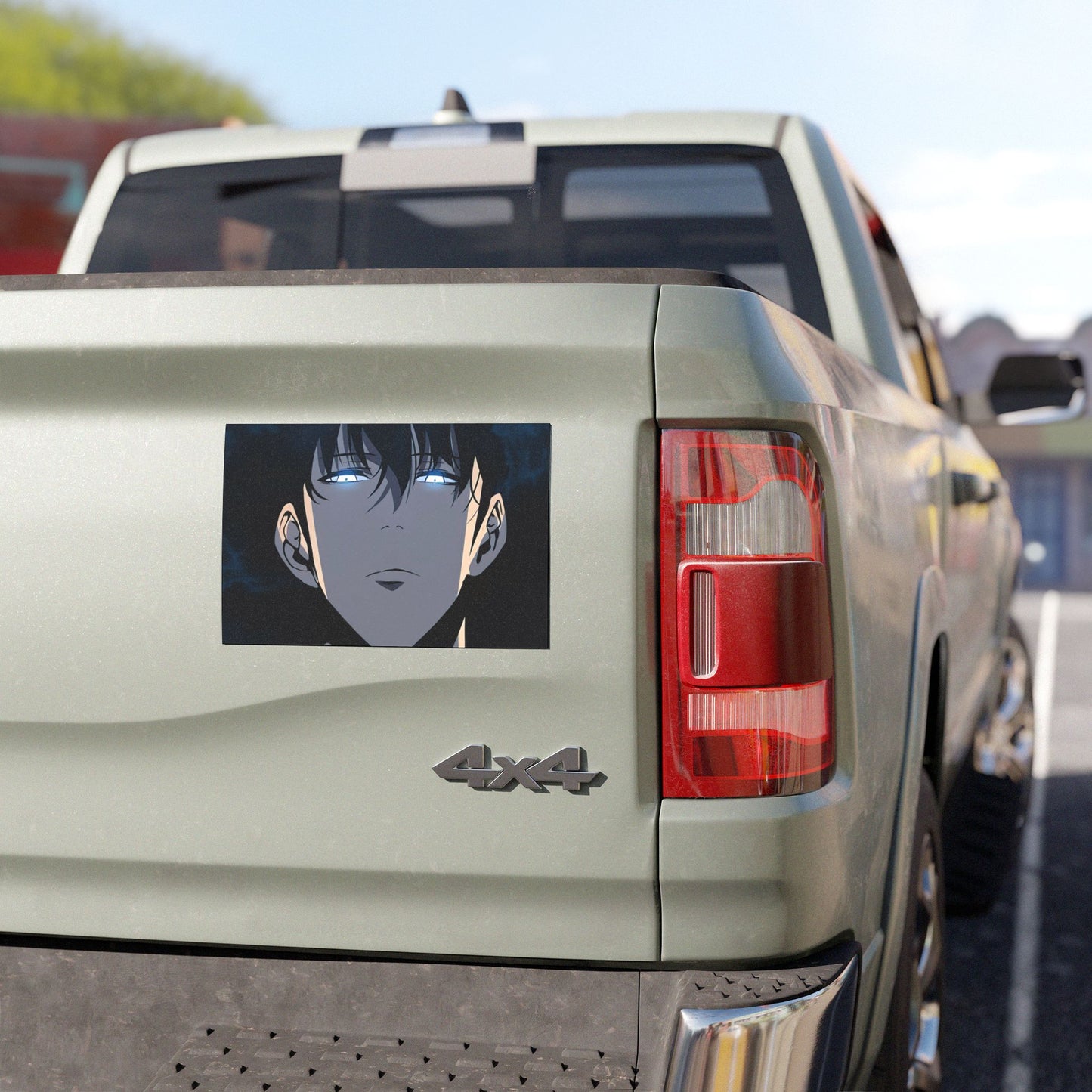 Sung Jinwoo Solo Leveling Anime Car Magnets - Cool Vehicle Decor, Gift for Anime Lovers, Unique Designs, Customize Stickers