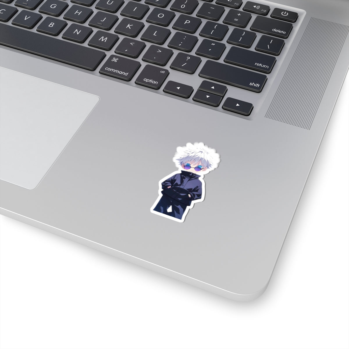 Chibi Gojo Satoru Kiss-Cut Stickers, Jujutsu Kaisen Anime Cute Art for Laptop and Water Bottle, Aesthetic Decor for Gifts