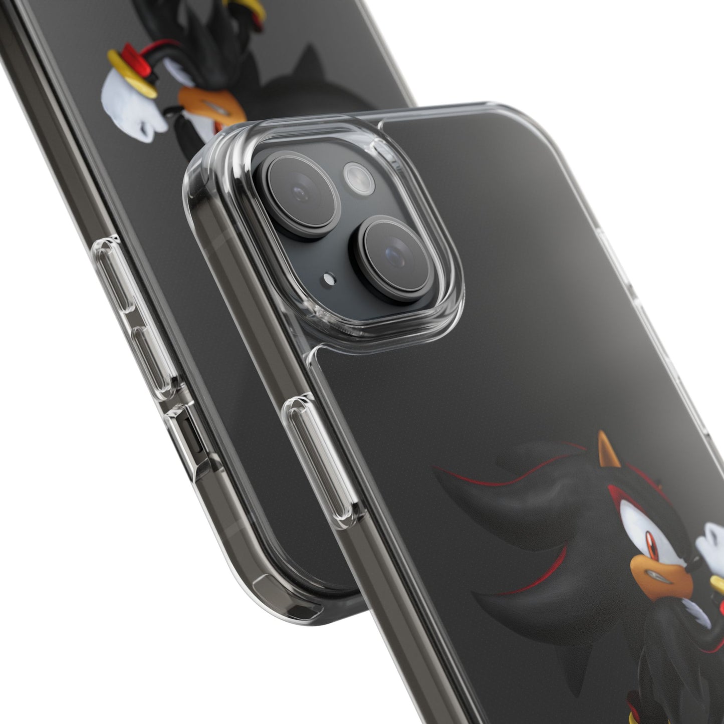 Phone Case, Shadow The Hedgehog Gaming Gift, Personalized Mobile Cover, Birthday Holidays Clear Phone Case, Stylish Phone Case