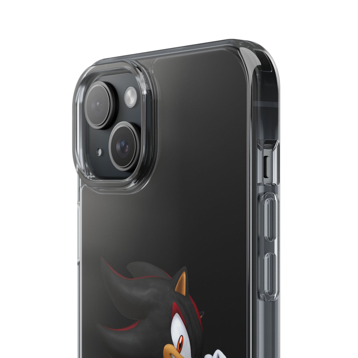 Phone Case, Shadow The Hedgehog Gaming Gift, Personalized Mobile Cover, Birthday Holidays Clear Phone Case, Stylish Phone Case