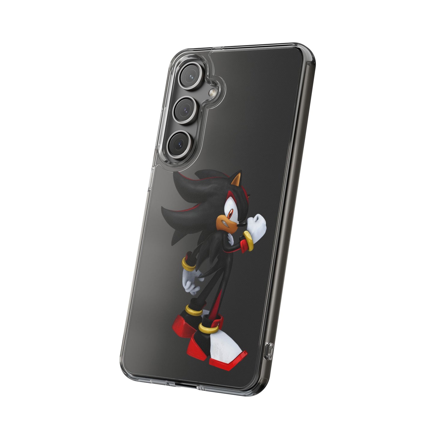 Phone Case, Shadow The Hedgehog Gaming Gift, Personalized Mobile Cover, Birthday Holidays Clear Phone Case, Stylish Phone Case
