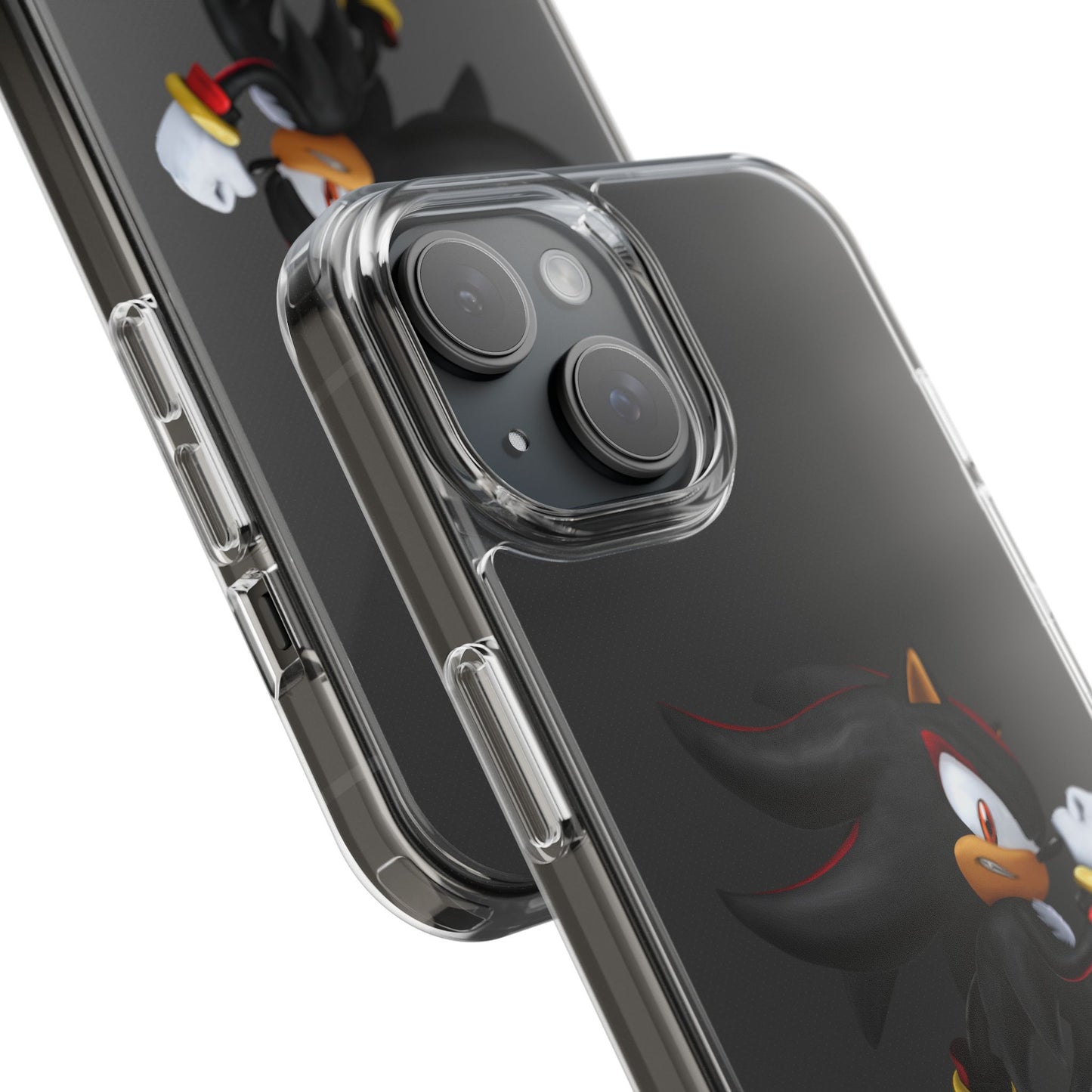 Phone Case, Shadow The Hedgehog Gaming Gift, Personalized Mobile Cover, Birthday Holidays Clear Phone Case, Stylish Phone Case
