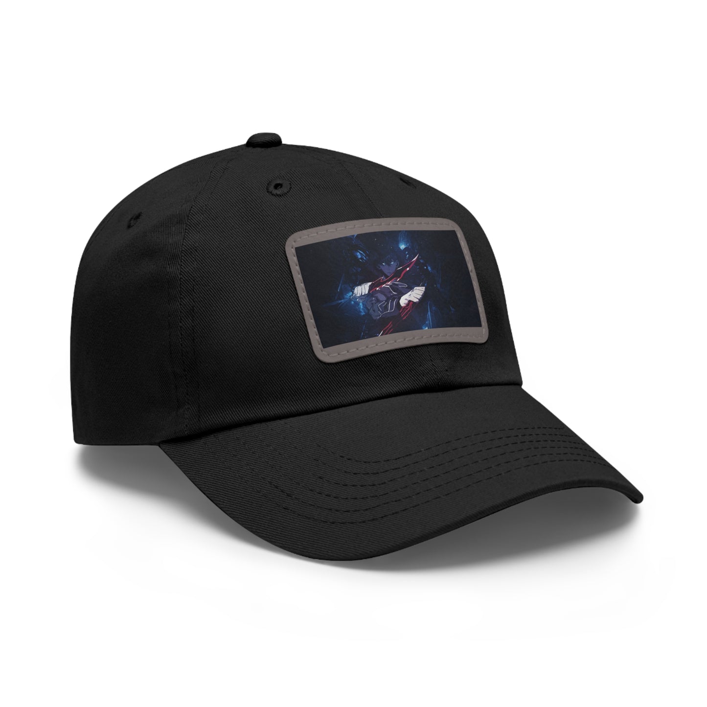 Sung Jin-Woo Cap, Solo Leveling, Leather Patch, Casual Cap for Dads | Gift for Father's Day, Birthday, Stylish Unisex Everyday Style