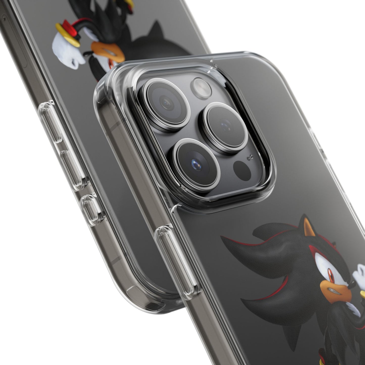 Phone Case, Shadow The Hedgehog Gaming Gift, Personalized Mobile Cover, Birthday Holidays Clear Phone Case, Stylish Phone Case