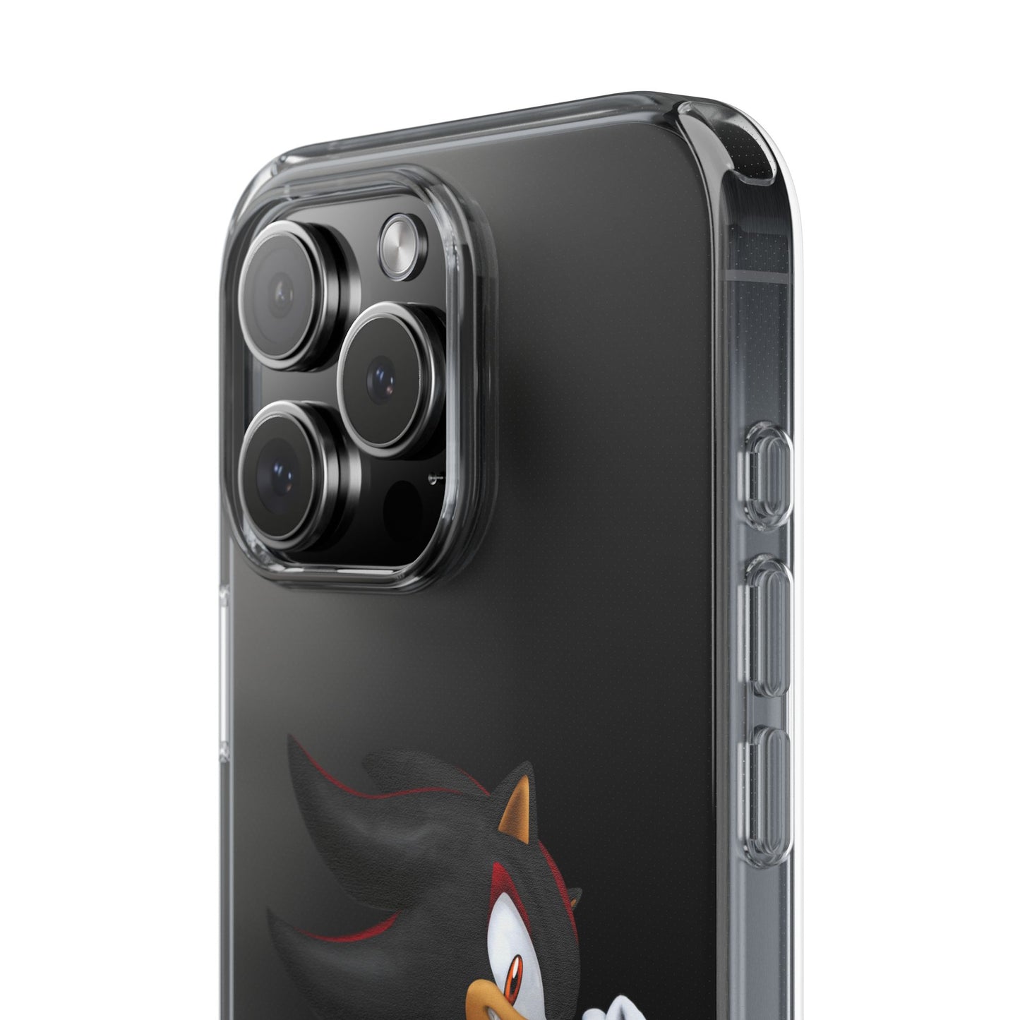 Phone Case, Shadow The Hedgehog Gaming Gift, Personalized Mobile Cover, Birthday Holidays Clear Phone Case, Stylish Phone Case