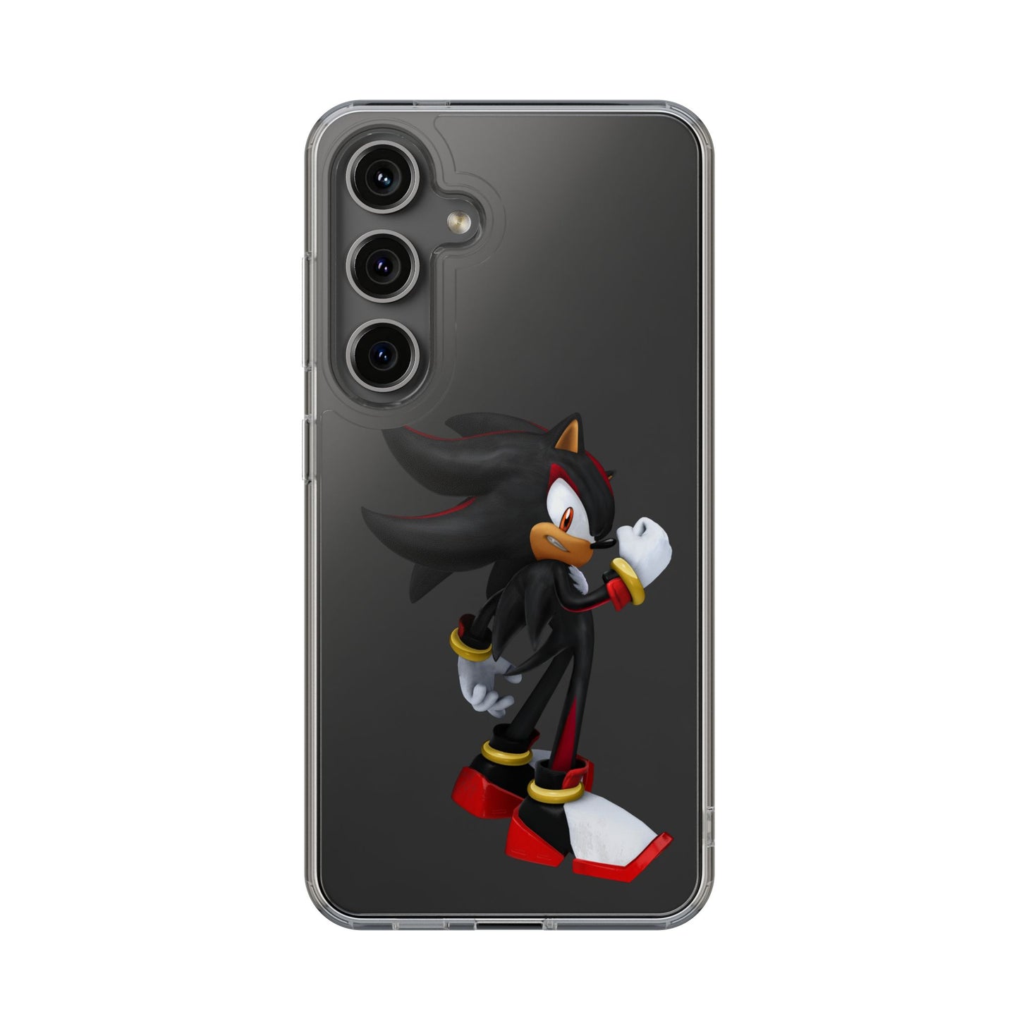 Phone Case, Shadow The Hedgehog Gaming Gift, Personalized Mobile Cover, Birthday Holidays Clear Phone Case, Stylish Phone Case