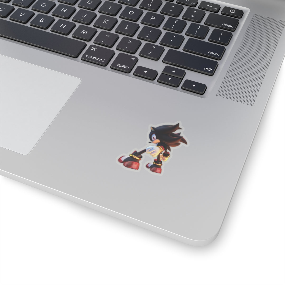 Shadow the Hedgehog vinyl sticker, kiss-cut custom stickers, durable 3M adhesive Shadow decal, glossy finish, Sonic Stickers, multiple sizes