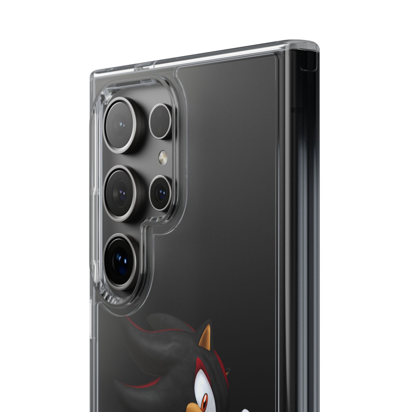 Phone Case, Shadow The Hedgehog Gaming Gift, Personalized Mobile Cover, Birthday Holidays Clear Phone Case, Stylish Phone Case