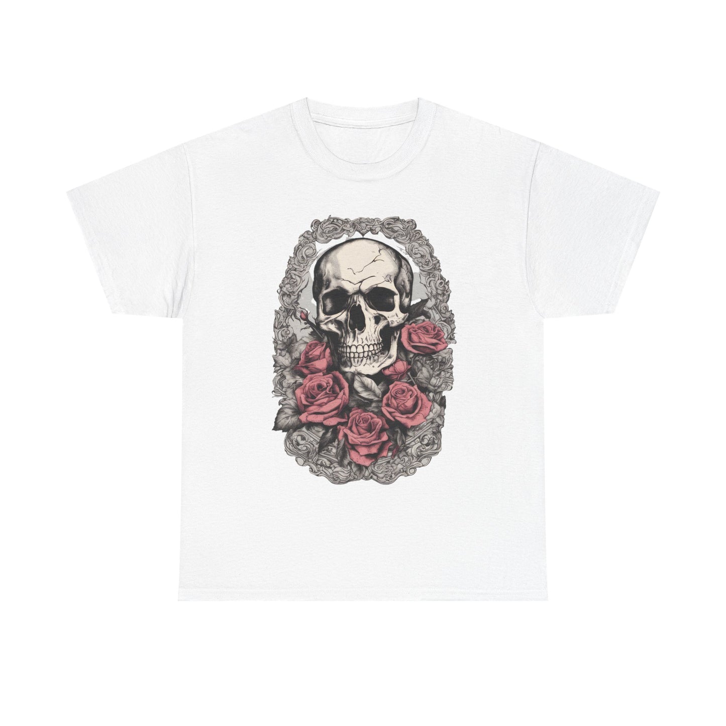 Unisex Skull T-Shirt, Camiseta de Calavera Unisex, Skull Fashion Shirt, Moda con Calaveras, Skull Casual Wear, Ropa Casual con Calaveras