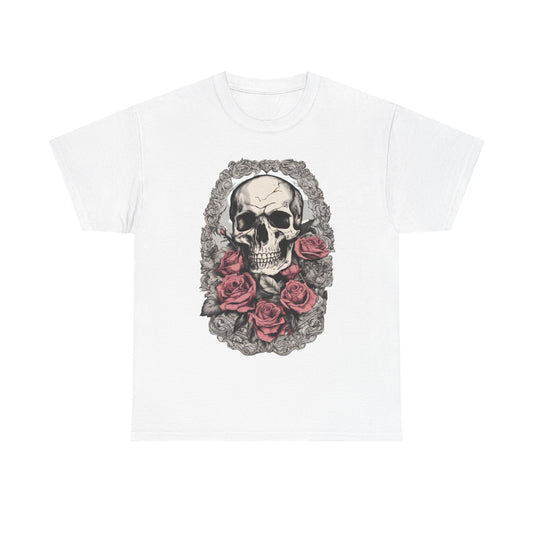 Unisex Skull T-Shirt, Camiseta de Calavera Unisex, Skull Fashion Shirt, Moda con Calaveras, Skull Casual Wear, Ropa Casual con Calaveras