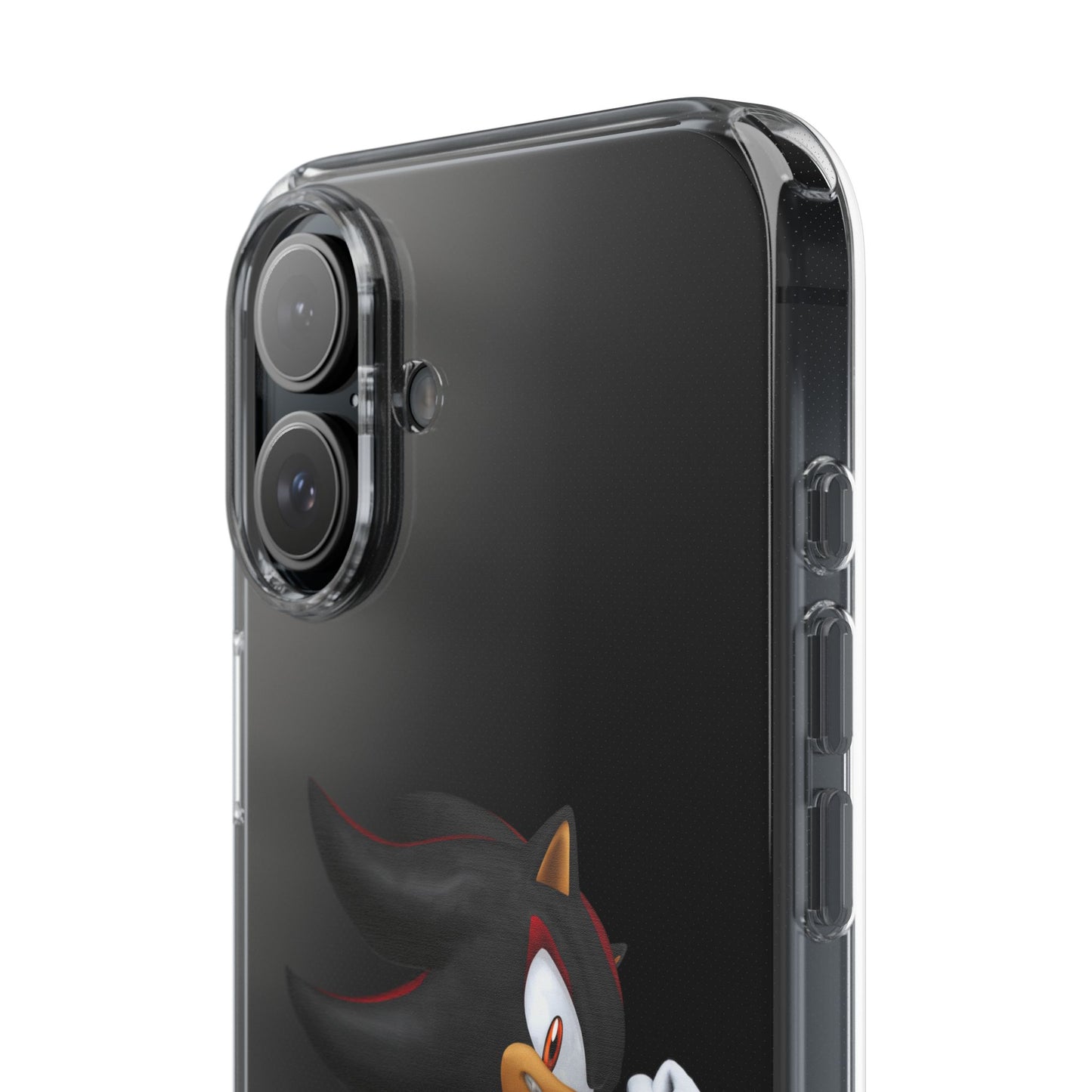 Phone Case, Shadow The Hedgehog Gaming Gift, Personalized Mobile Cover, Birthday Holidays Clear Phone Case, Stylish Phone Case
